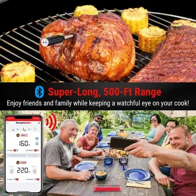 ThermoPro TempSpike TP960W 500ft Wireless Bluetooth Meat Thermometer photo 8