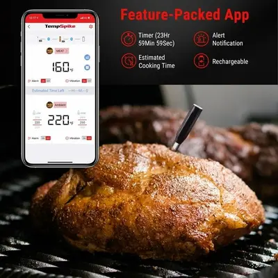 ThermoPro TempSpike TP960W 500ft Wireless Bluetooth Meat Thermometer photo 6