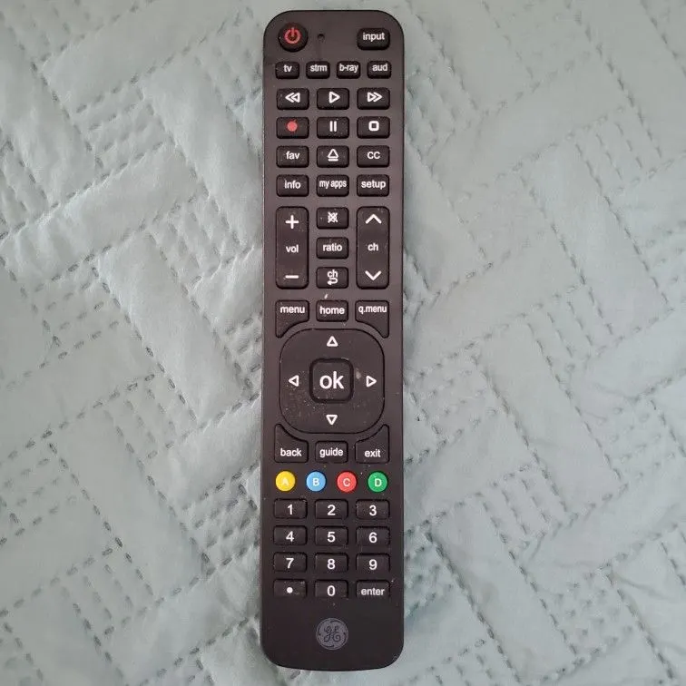 GE 4-Device Universal TV Remote, LG Direct Replacement