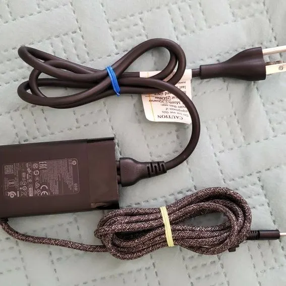 Original Slim HP 65W USB-C Power Supply Adapter