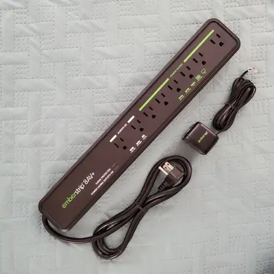 Embertec Emberstrip 8AV+ Smart Power Strip, 8 Outlets