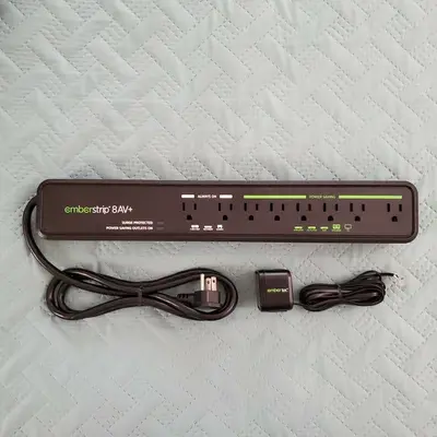 Embertec Emberstrip 8AV+ Smart Power Strip, 8 Outlets photo 4