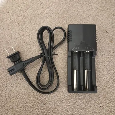 2-Slot Universal Smart Charger for 3.7V Li-ion Cells