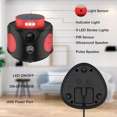 Ultrasonic Mouse and Rodent Repellent for Indoors, 360 Degrees photo 8