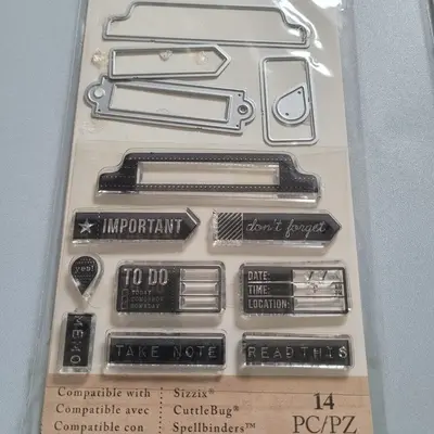 Clear Stamps and Matching Dies Set photo 2