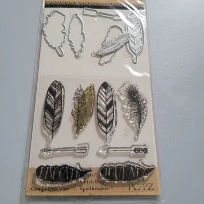 Clear Stamps and Matching Dies Set photo 4