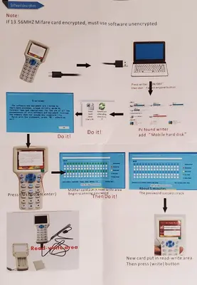9-Frequency NFC/RFID Smart Card Copier and ID/IC Reader photo 12