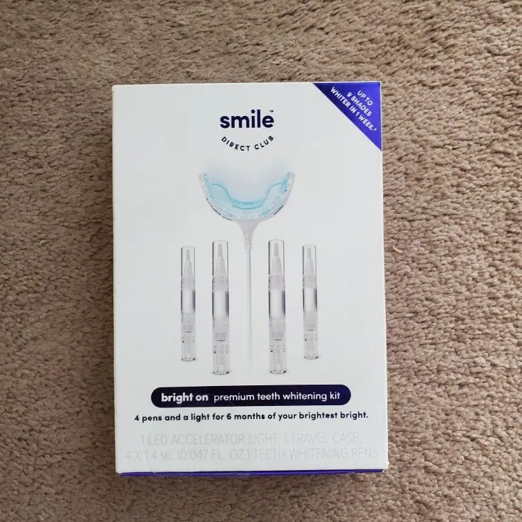 SmileDirectClub Bright On Premium Teeth Whitening Kit with LED Light