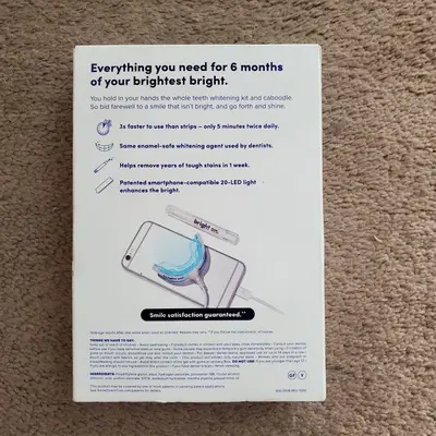 SmileDirectClub Bright On Premium Teeth Whitening Kit with LED Light photo 2