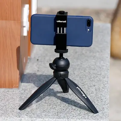 ULANZI ST-02S Aluminum Tripod Mount with Cold Shoe, Universal Clamp photo 9