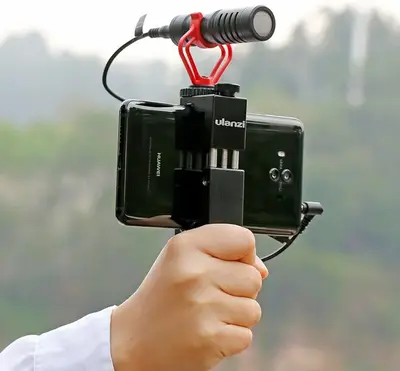 ULANZI ST-02S Aluminum Tripod Mount with Cold Shoe, Universal Clamp photo 8