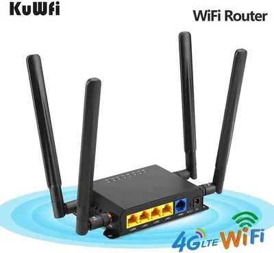 KuWFi 300Mbps 3G/4G LTE WiFi Router Extender with USB Port photo 7