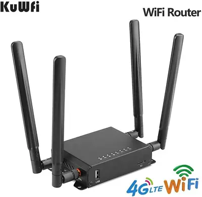 KuWFi 300Mbps 3G/4G LTE WiFi Router Extender with USB Port photo 2