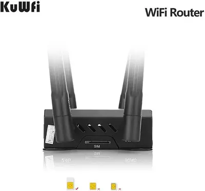 KuWFi 300Mbps 3G/4G LTE WiFi Router Extender with USB Port photo 6