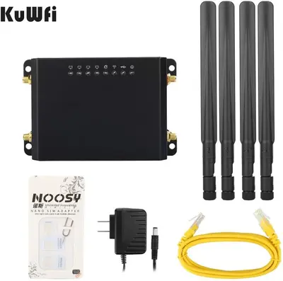 KuWFi 300Mbps 3G/4G LTE WiFi Router Extender with USB Port photo 4