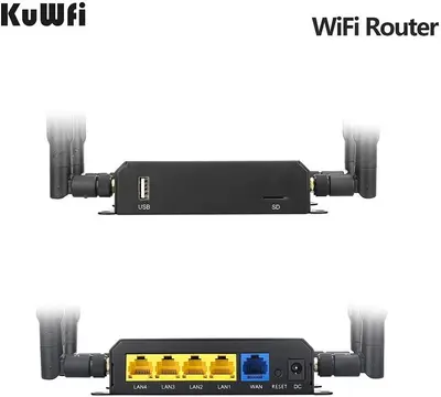 KuWFi 300Mbps 3G/4G LTE WiFi Router Extender with USB Port photo 5