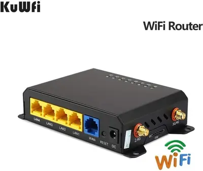 KuWFi 300Mbps 3G/4G LTE WiFi Router Extender with USB Port photo 3