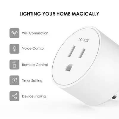 TECKIN SP10 Wi-Fi Smart Plugs, 4-Pack photo 6