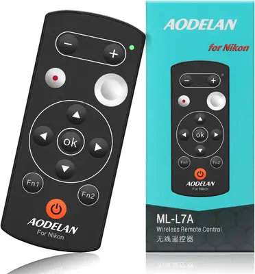 AODELAN Wireless Shutter Remote for Nikon COOLPIX P1000, P950, Z50, Z30 photo 3
