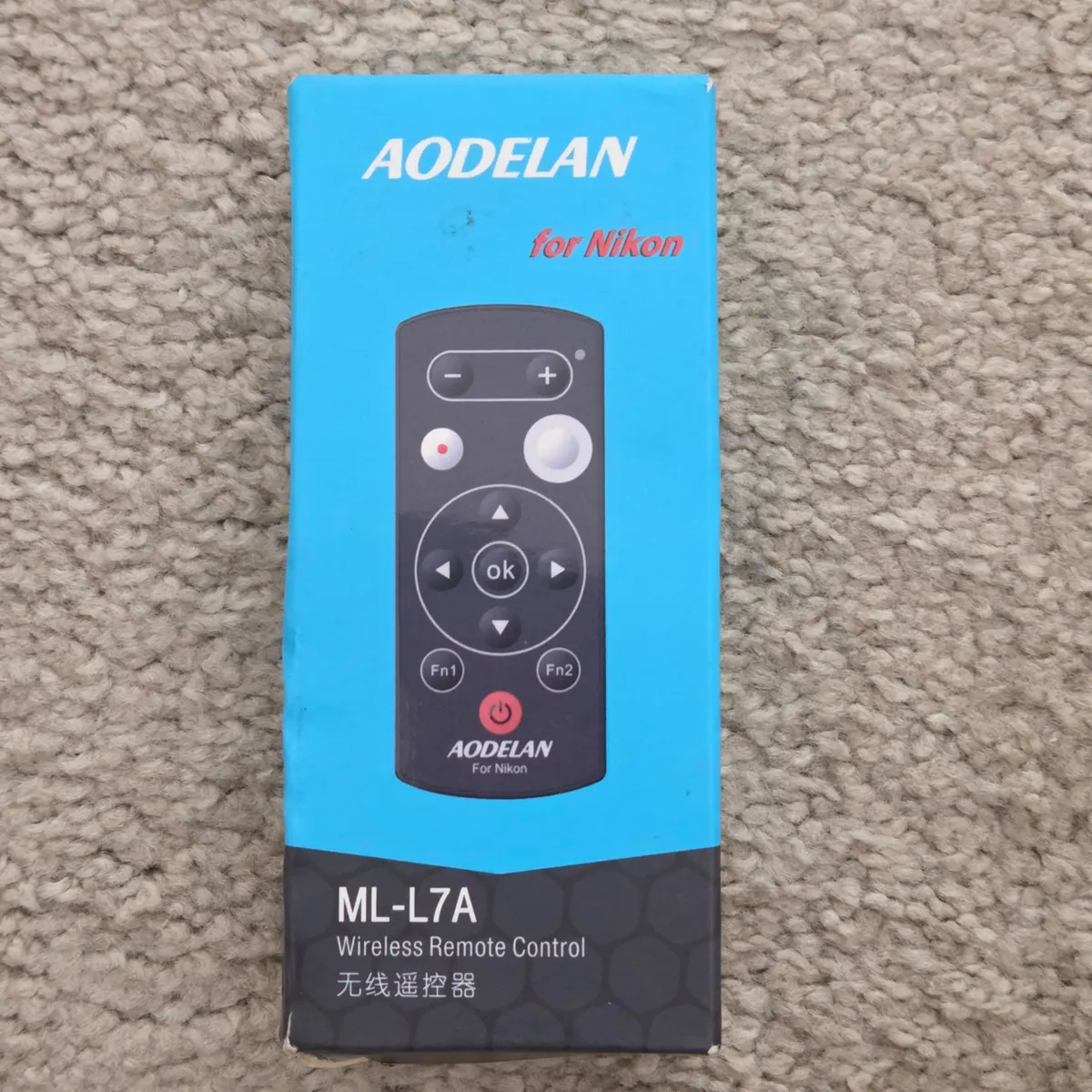 AODELAN Wireless Shutter Remote for Nikon COOLPIX P1000, P950, Z50, Z30