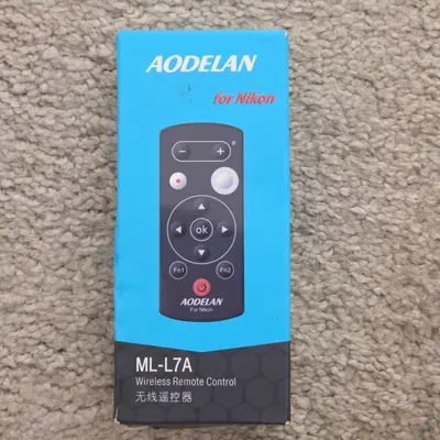 AODELAN Wireless Shutter Remote for Nikon COOLPIX P1000, P950, Z50, Z30