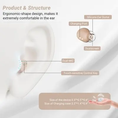 Autiphon AT216 PRO 16-Channel Digital Hearing Aids with Tinnitus Masking photo 8