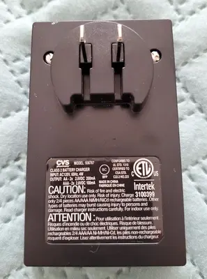 936767 Wall Charger for AA/AAA Rechargeable Batteries photo 2