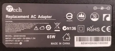18.5V 3.5A 65W Laptop Adapter for HP Pavilion, EliteBook, Presario photo 2