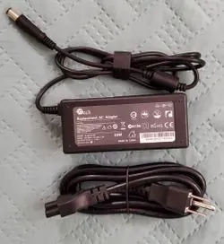 18.5V 3.5A 65W Laptop Adapter for HP Pavilion, EliteBook, Presario