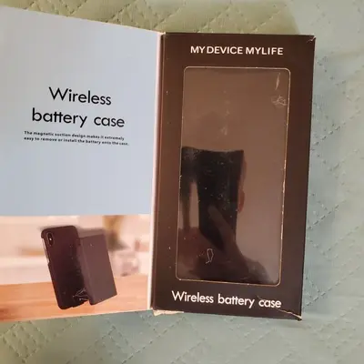 6000mAh Magnetic Wireless Battery Case for iPhone 6/7/8 Plus photo 3