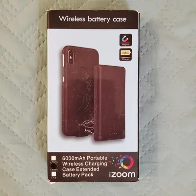 6000mAh Magnetic Wireless Battery Case for iPhone 6/7/8 Plus