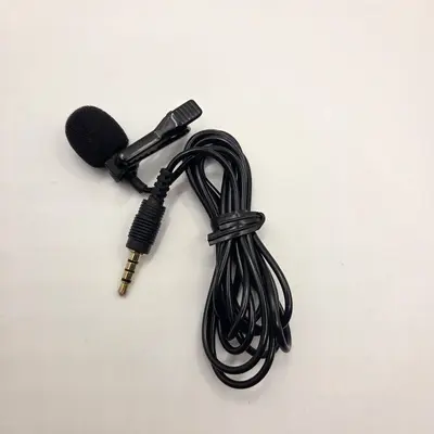 Clip-On Tie Pocket Microphone with 3.5mm Plug