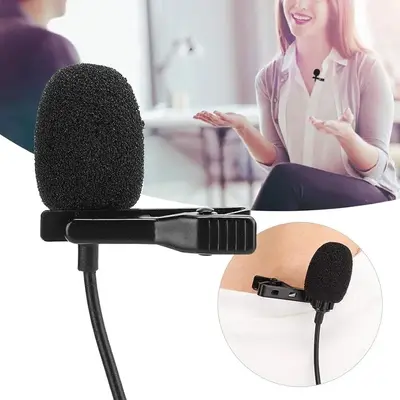 Clip-On Tie Pocket Microphone with 3.5mm Plug photo 7