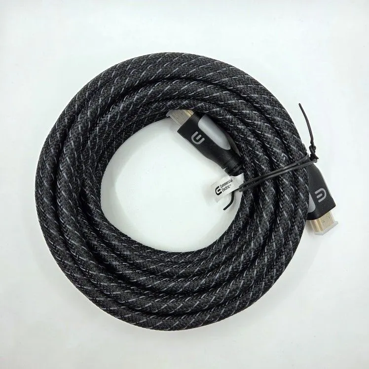Commercial Electric 15 ft Gold-Plated HDMI Cable