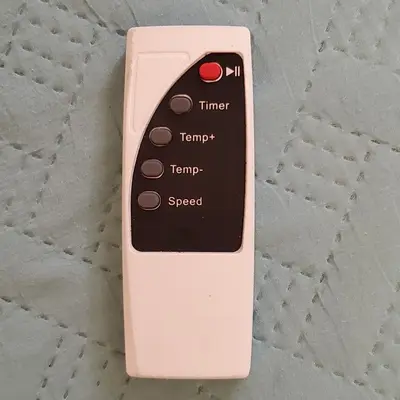 Remote for Portable Mini Desktop Hand Fan Heater (Remote Only)