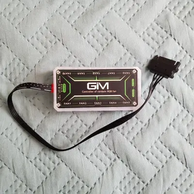 CPU Cooling Fan Intelligent Remote Controller Box