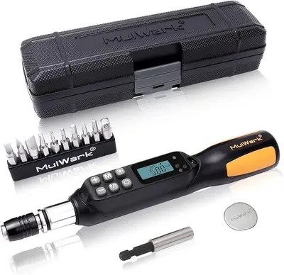 MULWARK 1/4" Mini Cordless Adjustable Torque Screwdriver, 3.3-66 in-lb photo 2