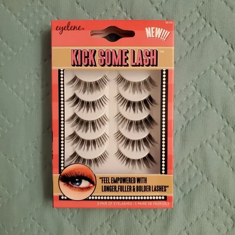 Elelene Kick Some Lash, 5 Pairs of Black Eyelashes 88156
