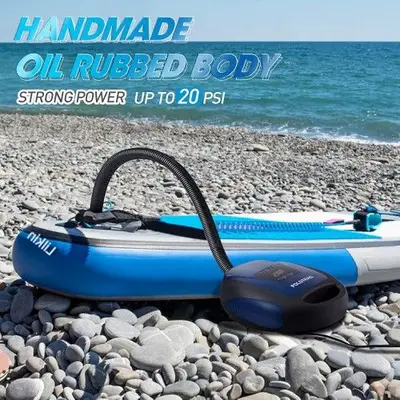 Electric SUP Paddle Board Pump, 20 PSI, Auto-Off and Deflate (No Hose) photo 8