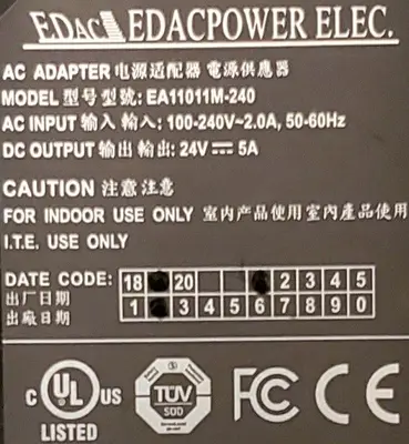 DC24V 5A Single PVM Power Supply photo 4