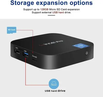 Mini PC W8 Pro, Intel x5-Z8350, 2GB DDR3L, 32GB eMMC, Windows 10 photo 5