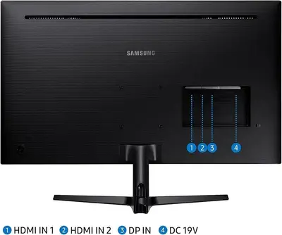 Samsung 32" UJ59 4K UHD Monitor, VA Panel, HDMI and DisplayPort photo 2