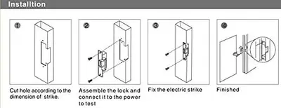UniDecor 136 Heavy-Duty Electric Strike, ANSI Standard photo 4