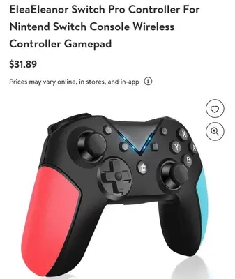 Wireless Pro Controller for Nintendo Switch photo 2