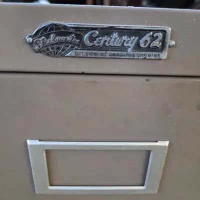 Vintage Steelmaster Century 62 Industrial 4-Drawer Filing Cabinet photo 4