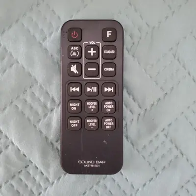 AKB74B15331 Soundbar Remote for LG SH4, SPH5B-W, SHC4, SH4D