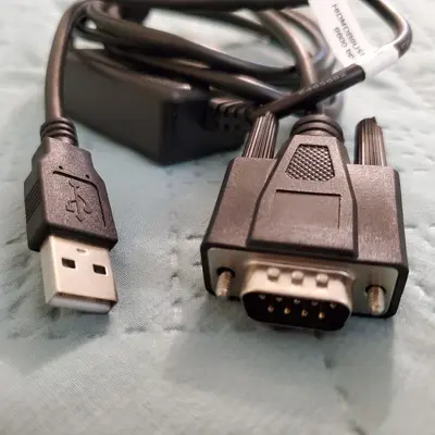 Serial RS232 to USB HID Keyboard Output Cable HIDMDB9USBA-3E photo 2