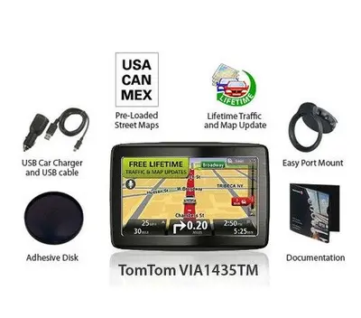 TomTom VIA 1435TM 5" GPS Navigator with Lifetime Maps and Traffic photo 4