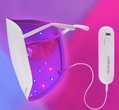 Red and Blue Light Therapy Acne Mask photo 8