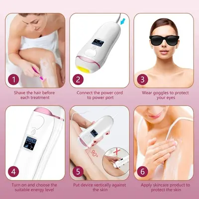 Permanent IPL Hair Removal Device for Women, 999,900 Flashes photo 3
